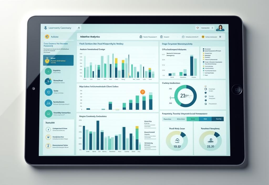 Dashboard de aprendizaje adaptativo